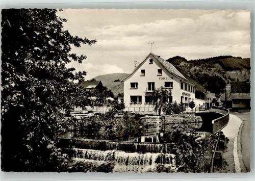Oberharmersbach Gasthaus Pension Forelle