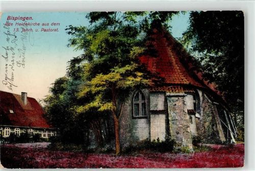 29646 W3045 Bispingen 1912 - Heidekirche Pastorat