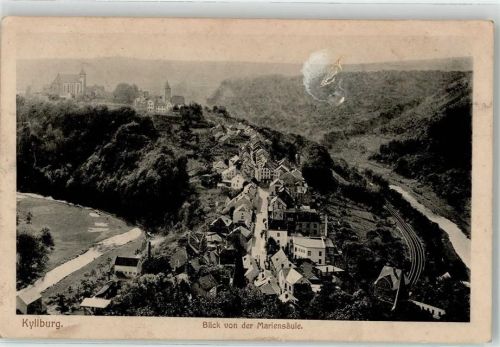 Kyllburg Blick von der Mariensäule