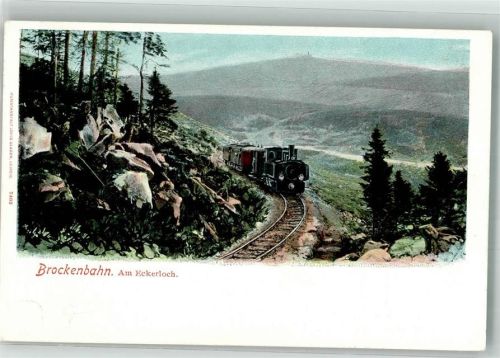 Brocken Eisenbahn Brockenbahn Eckerloch