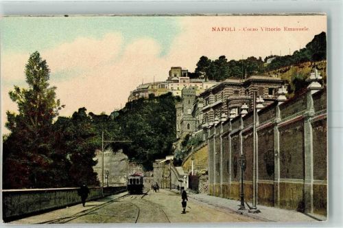 Napoli Corso Vittorio Emanuele Straßenbahn