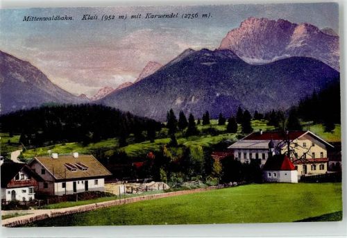 Klais Mittenwaldbahn Karwendel