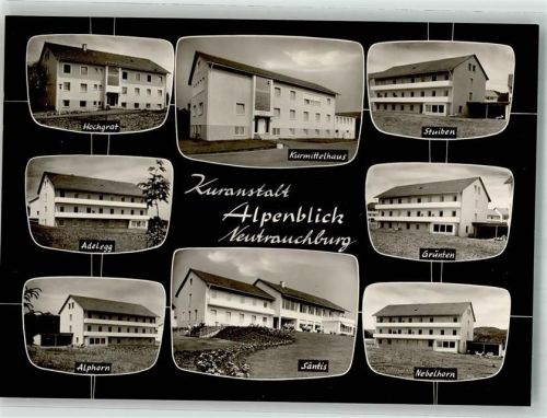 Neutrauchburg Hotel Kuranstalt alpenblick