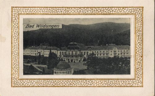 34537 W3590 Bad Wildungen - Bad Wildungen (3590) Leporello, Sonderstempel I-II