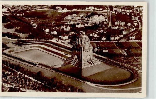 Leipzig Fliegeraufnahme Völkerschlachtdenkmal