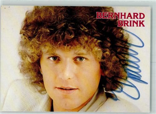 Bernhard Brink Autogramm origin. Unterschrift