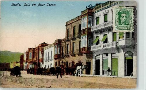 Melilla - Calle del Actor Tallavi Straße