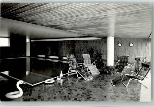 Daun Schwimmbad Honnes Foto Original aus Archiv eines Ansichtskartenverlages