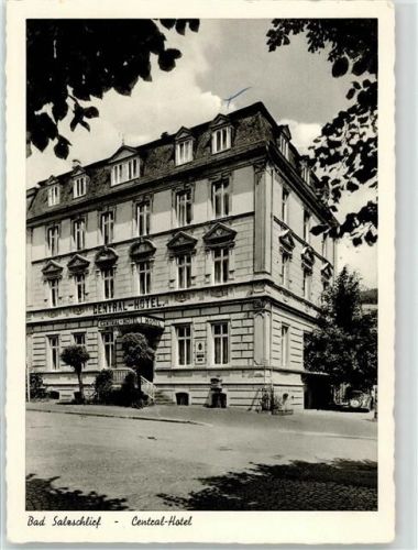36364 W6427 Bad Salzschlirf - Central Hotel Postbriefkasten