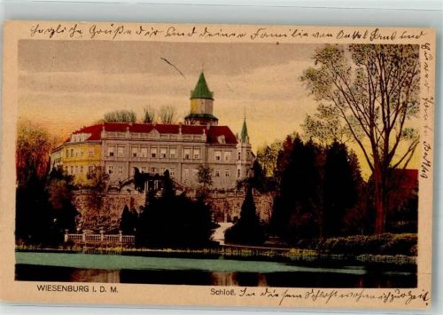 14827 O1825 Wiesenburg , Mark 1929 - Schloss