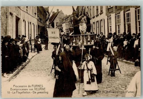 Furnes Prozession Procession des Furnes Boetprocessie van Veurne La Flagellation De geeseling Nr 18