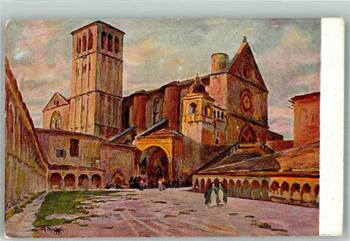 Assisi sign. Micheli , Alberto Kirche S. Francesco