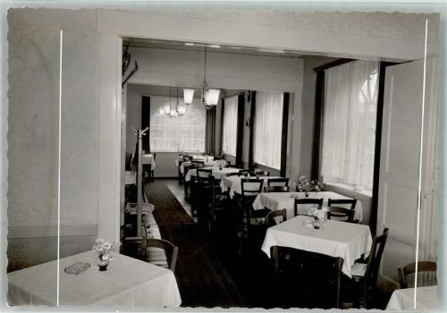 Burglahr Foto Hotel zur Wied Original aus Archiv eines Ansichtskartenverlages