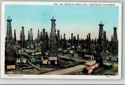 Long Beach Oil Fields at Signal Hill Bohrtürme