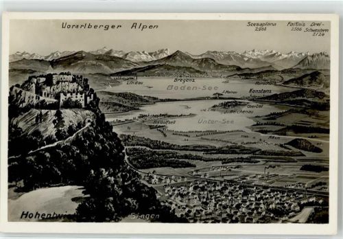 78224 W7700 Singen Hohentwiel - Orientierungskarte