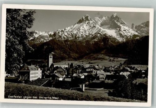 5760 Saalfelden am Steinernen Meer Foto AK