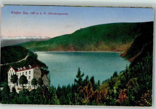 1915 Weißer See 1200 m Hochvogesen Feldpost
