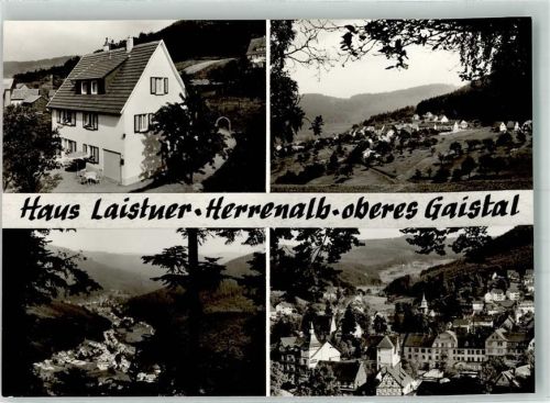 Bad Herrenalb Pension Laistner Rückseitig Klebestellen