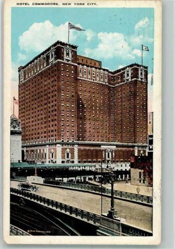 New York City 1930 Hotel Commodore