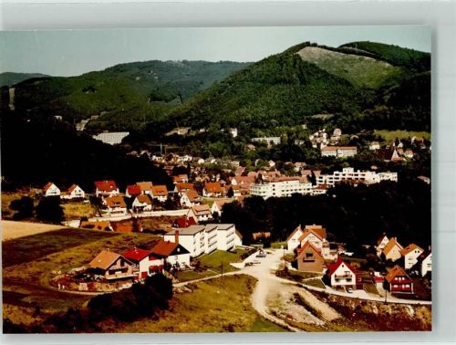 37431 W3422 Bad Lauterberg im Harz FOTO KEINE AK Panorama des Ortes mit St. Benno Kirche Foto Original aus Archiv eines Ansichtskartenverlages Ort handschriftlich