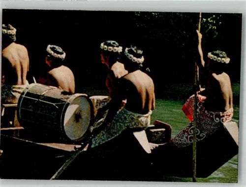 Suva 1978 Tracht Ort handschriftlich Fidschi