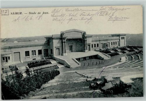 Namur Stade de Jeux Stadion S. B. Landst. Inf. Batl. Freiberg