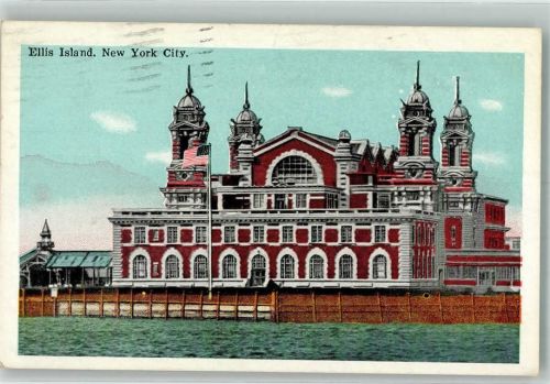 New York City 1930 Ellis Island