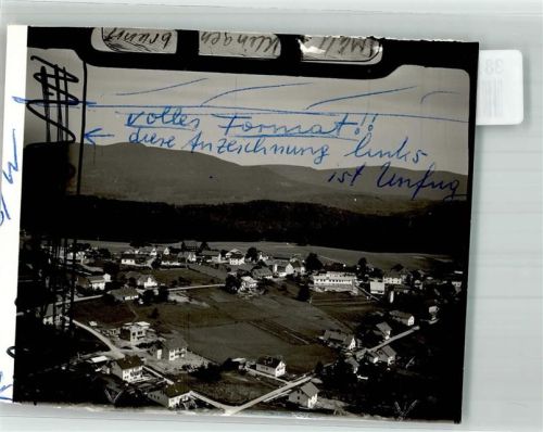 Klingenbrunn Fliegeraufnahme Foto Original aus Archiv eines Ansichtskartenverlages
