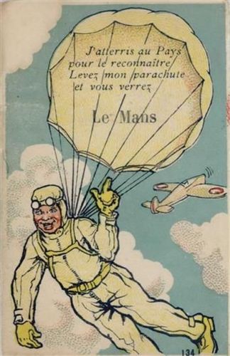 Le Mans Le Mans (Frankreich) Leporello, Ballon II (Stauchung)