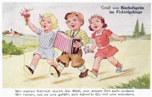 Bischofsgrün Bischofsgrün (8583) Leporello, Ziehharmonika I-