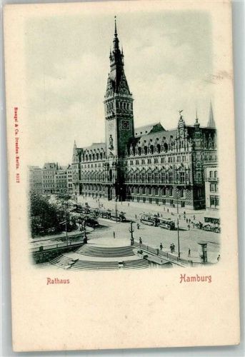 Hamburg Rathaus Straßenbahn