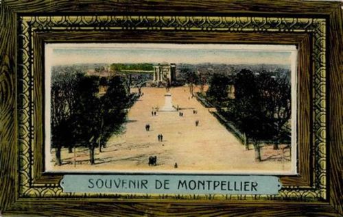 34000 Montpellier - Montpellier (Frankreich) Leporello I-II