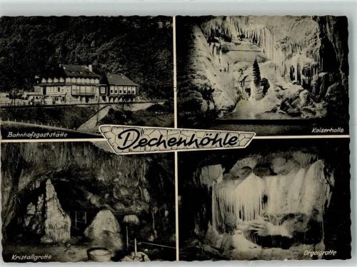 Iserlohn Dechen- Höhle Gasthaus Bahnhof