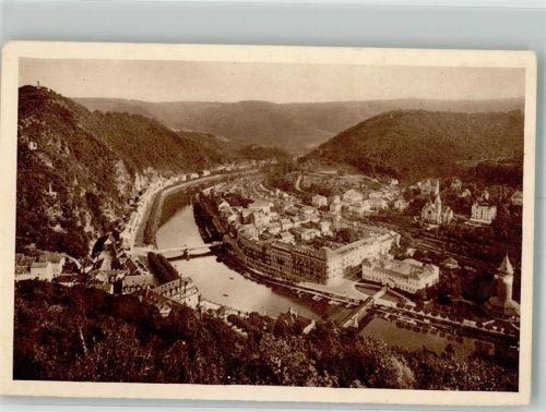 Bad Ems 1935 Panorama des Ortes Bild 109 Reichswinterhilfe-Lotterie