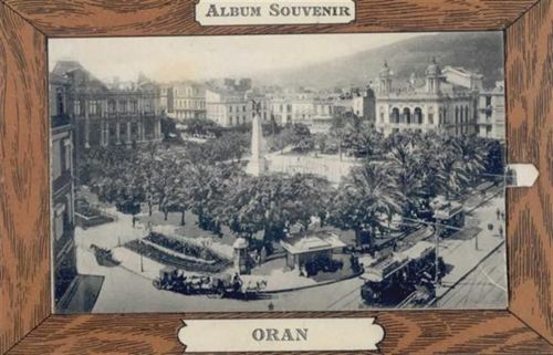 Oran Oran (Algerien) Leporello Strassenbahn I-II (fleckig VS)