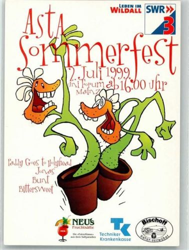 Mainz Asta Sommerfest 1999 Uni Forum
