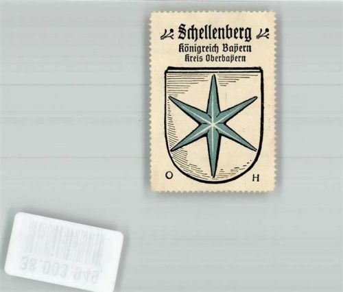 83471 W8246 Marktschellenberg Vignette Wappenmarke Kaffee Hag