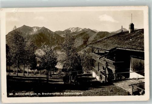 Schliersee Hüttenstempel Schlierseeberg-Alm