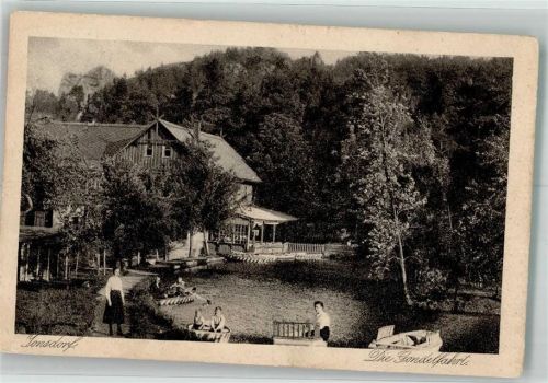 Kurort Jonsdorf 1925 Gondelfahrt Silesia-Verlag Nr. 2032