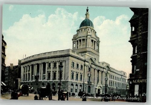 London Gericht New Cnetral Crimal Court Old Baley