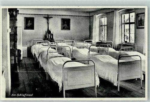 Dießen Mädchen Pensionat der Dominikanerinnen Kloster St Joseph Schlafsaal