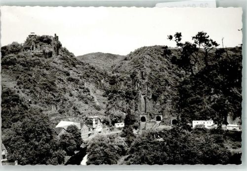 Altenahr Burg Ort handschriftlich Foto Original aus Archiv eines Ansichtskartenverlags