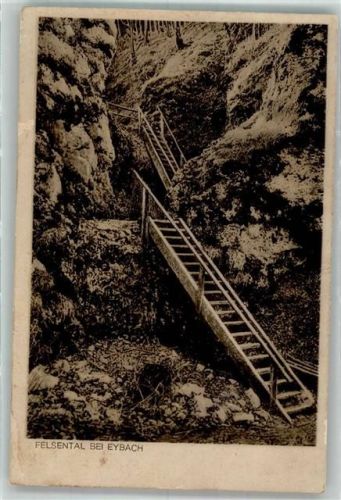Eybach 1928 Felsental