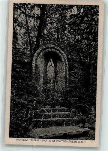Hofheim 1934 Marienheiligtum im Vinzenshäuser Wald
