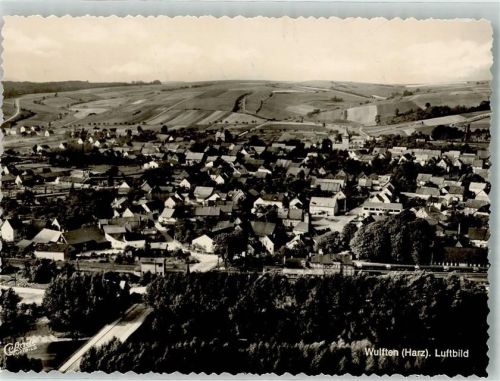Wulften Fliegeraufnahme Foto Original aus Archiv eines Ansichtskartenverlages