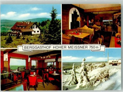 Hoher Meißner Berggasthaus Cafe Hoher Meißner