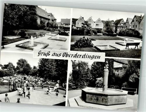 Oberderdingen Schwimmbad Brunnen