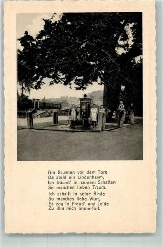 Bad Sooden-Allendorf Zimmersbrunnen mit der alten Linde
