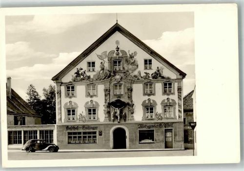 Weilheim Gasthaus Zum Gattinger Oldtimer Fotograf Widmann