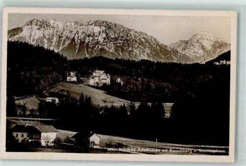 Bad Adelholzen Wildbad Kurhaus Rauschberg Sonntagshorn